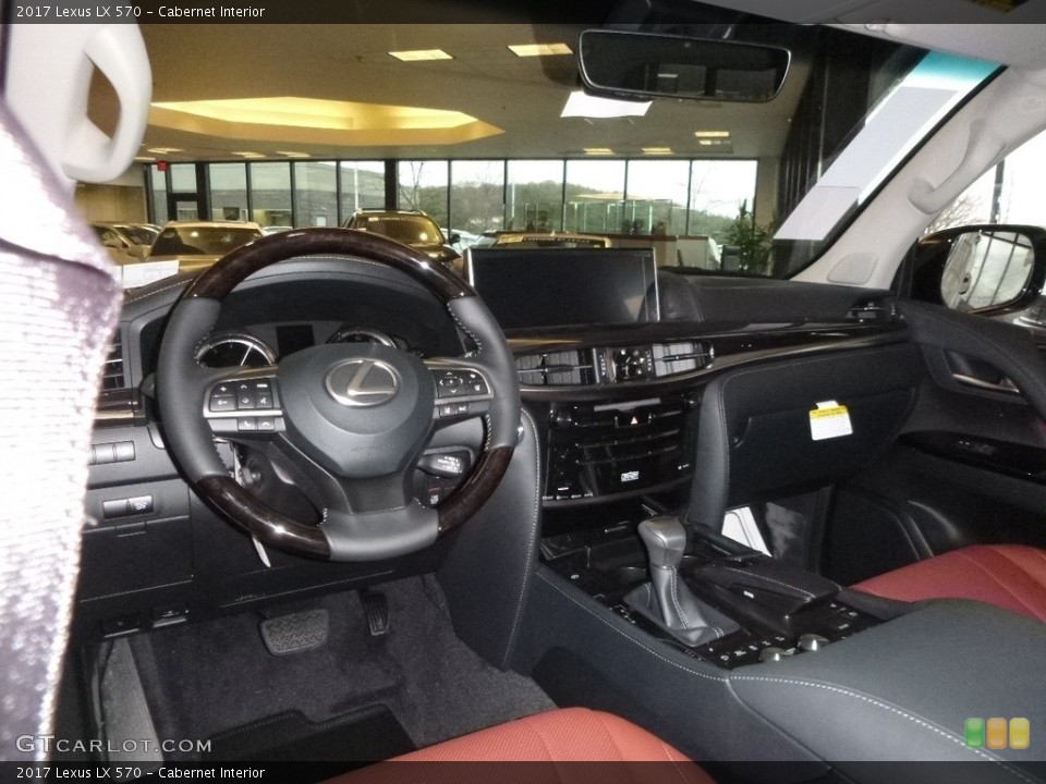 Cabernet Interior Photo for the 2017 Lexus LX 570 #118088214