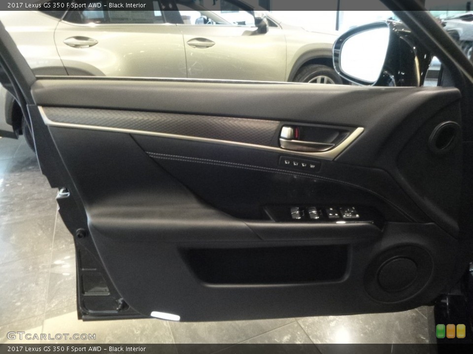 Black Interior Door Panel for the 2017 Lexus GS 350 F Sport AWD #118088463