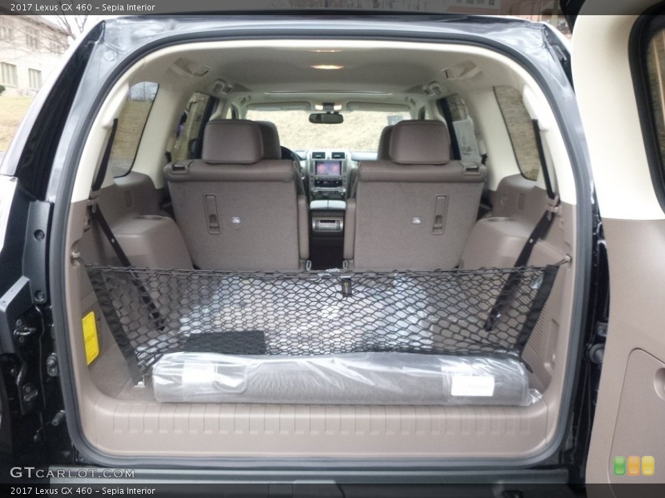 Sepia Interior Trunk for the 2017 Lexus GX 460 #118088670