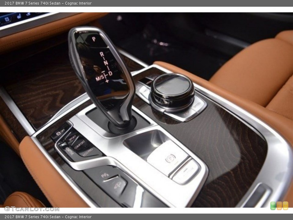Cognac Interior Transmission for the 2017 BMW 7 Series 740i Sedan #118089648