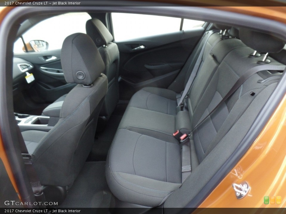 Jet Black Interior Rear Seat for the 2017 Chevrolet Cruze LT #118101489