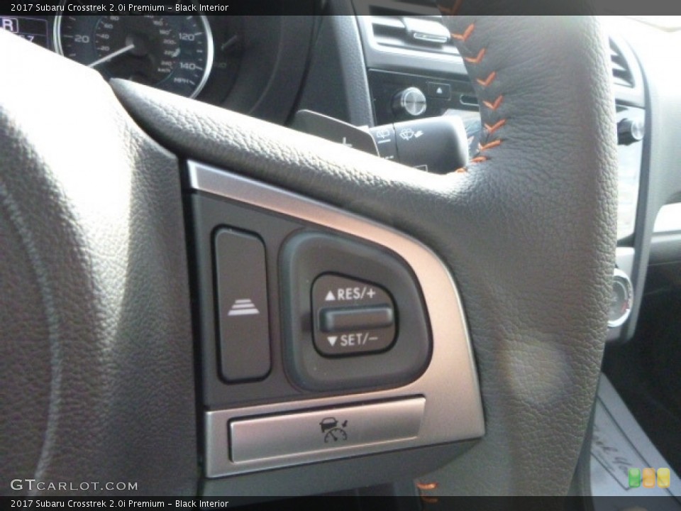 Black Interior Controls for the 2017 Subaru Crosstrek 2.0i Premium #118108947