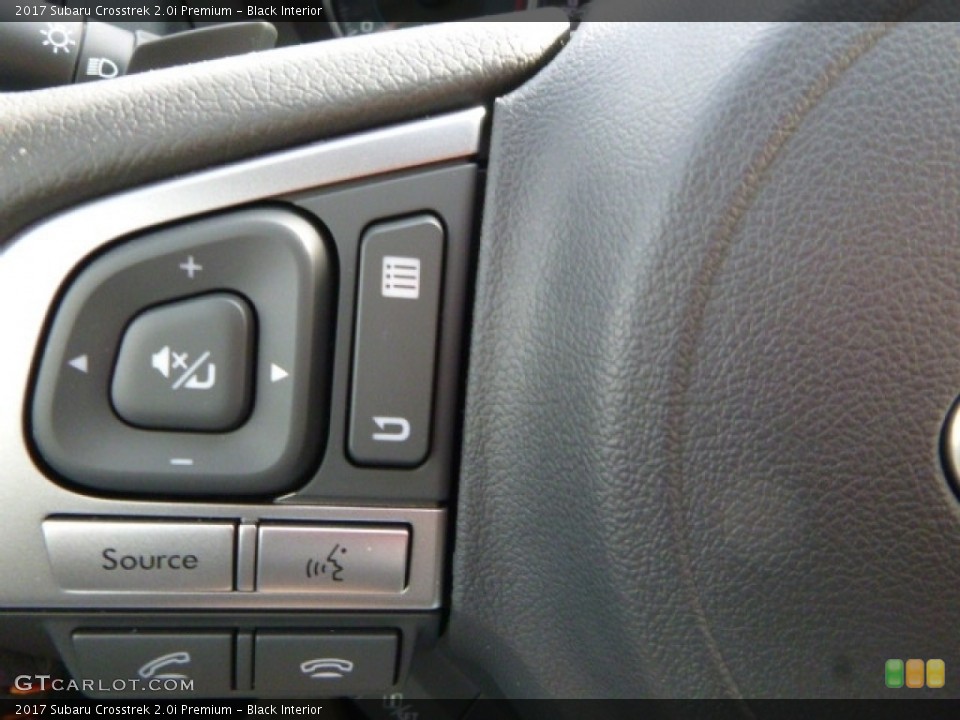 Black Interior Controls for the 2017 Subaru Crosstrek 2.0i Premium #118108965