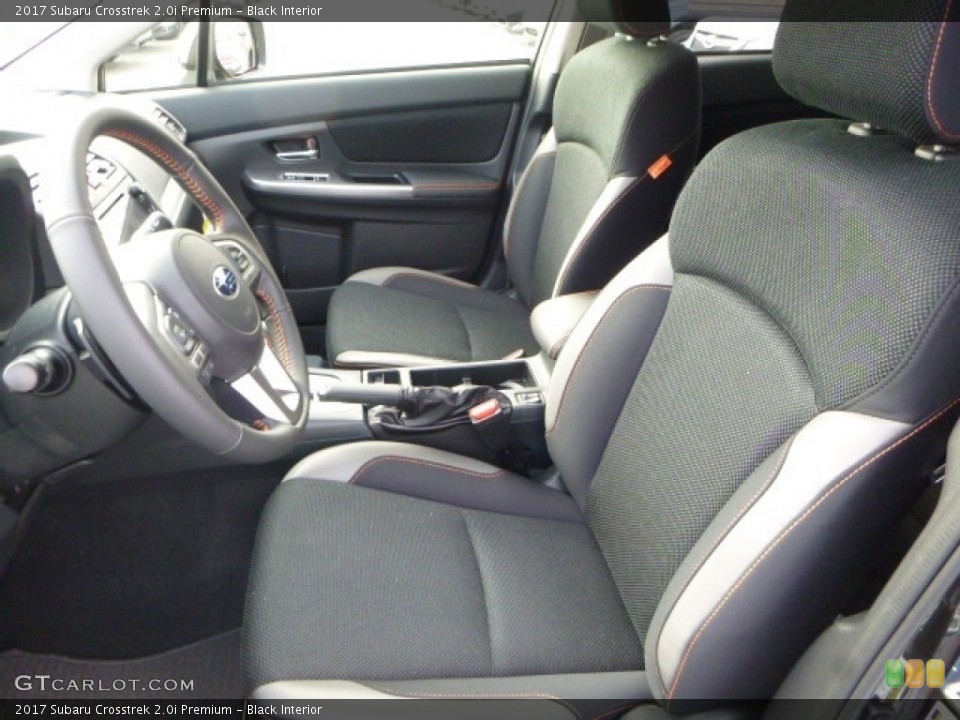 Black Interior Photo for the 2017 Subaru Crosstrek 2.0i Premium #118109994