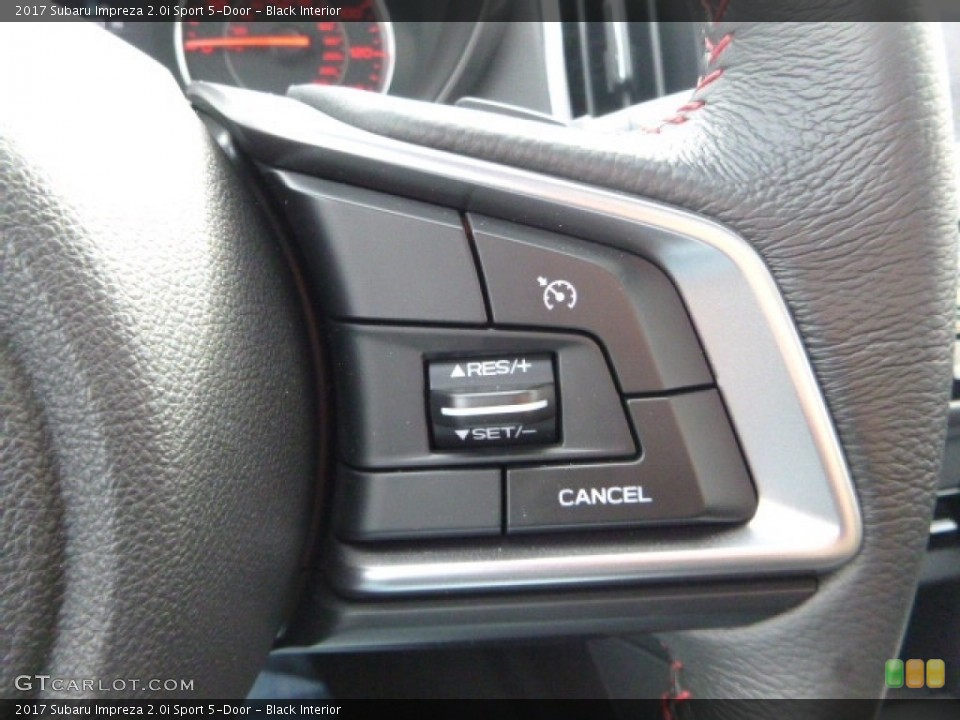 Black Interior Controls for the 2017 Subaru Impreza 2.0i Sport 5-Door #118111963