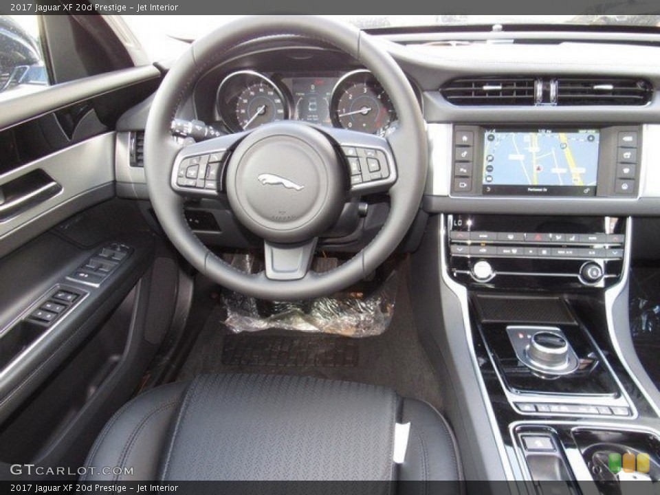 Jet Interior Dashboard for the 2017 Jaguar XF 20d Prestige #118126539