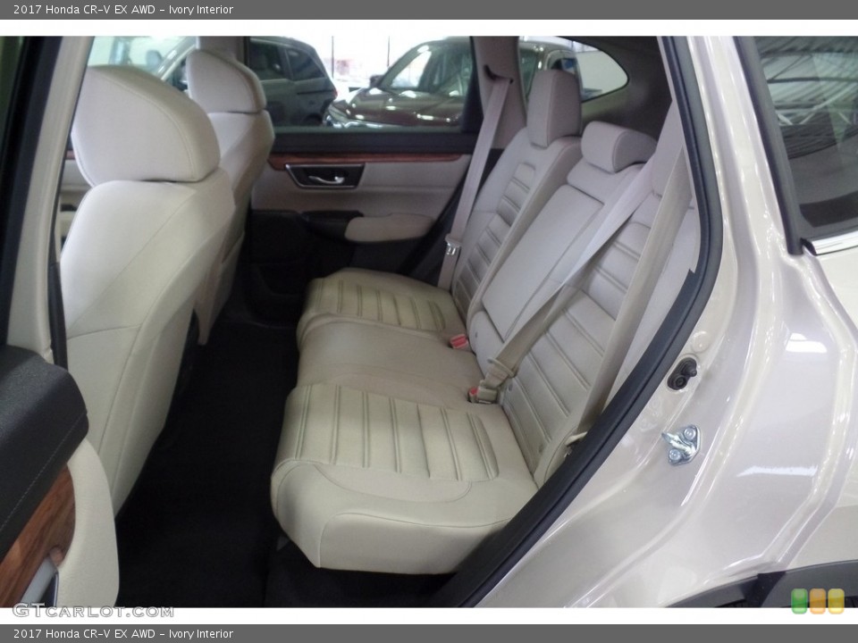 Ivory Interior Rear Seat for the 2017 Honda CR-V EX AWD #118130738