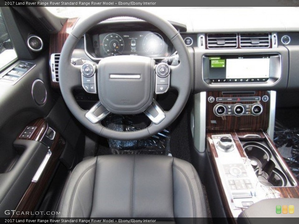 Ebony/Ebony Interior Dashboard for the 2017 Land Rover Range Rover  #118130834