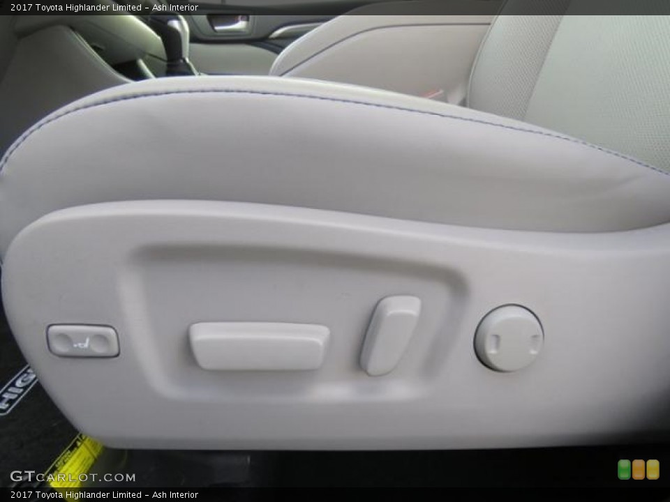 Ash Interior Front Seat for the 2017 Toyota Highlander Limited #118135026