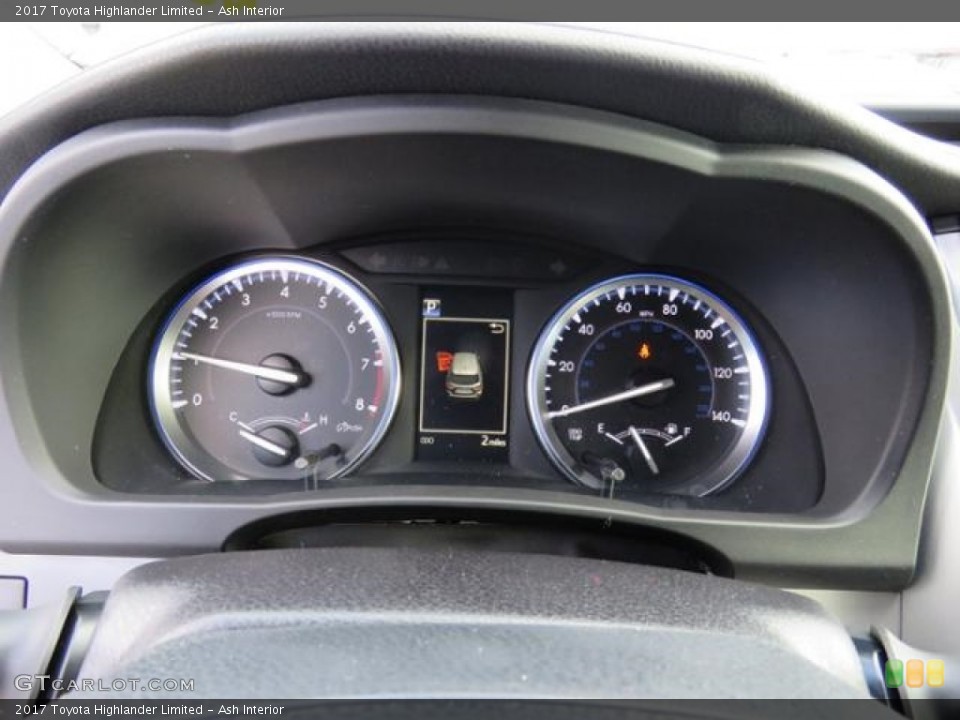 Ash Interior Gauges for the 2017 Toyota Highlander Limited #118135062
