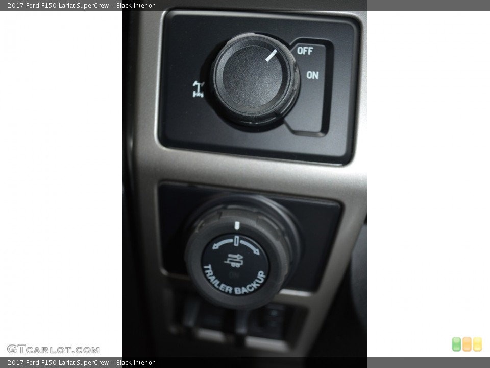 Black Interior Controls for the 2017 Ford F150 Lariat SuperCrew #118136646