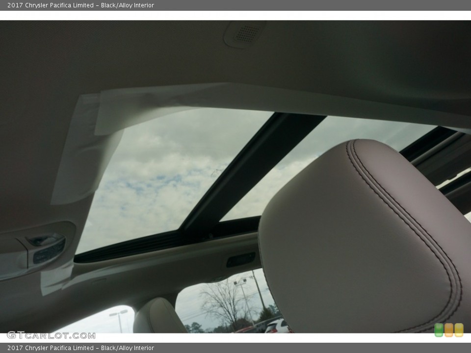 Black/Alloy Interior Sunroof for the 2017 Chrysler Pacifica Limited #118137495