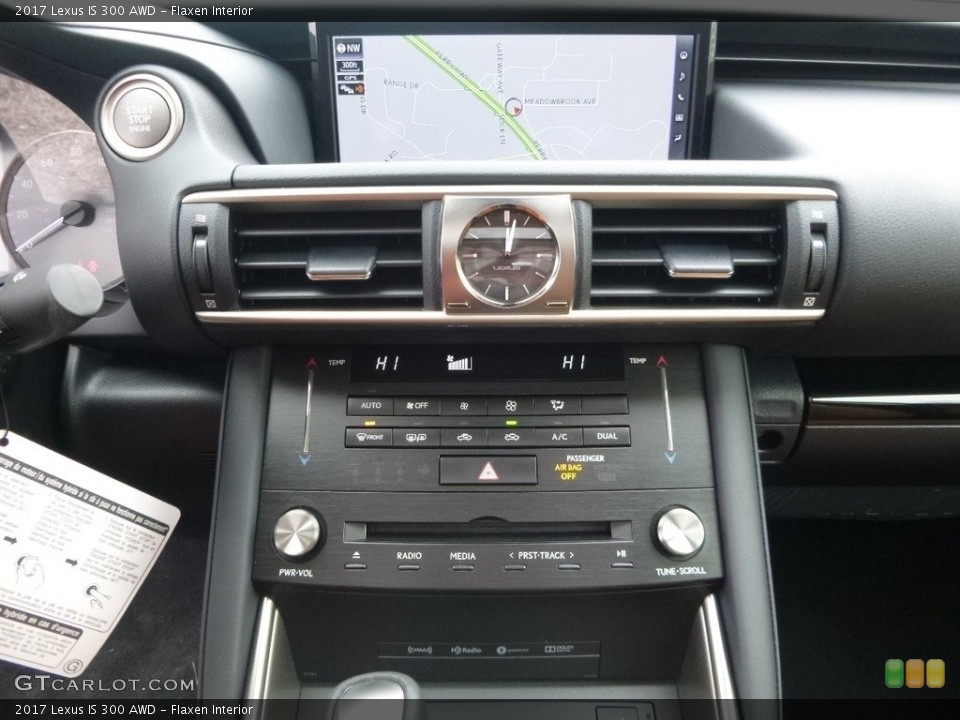 Flaxen Interior Controls for the 2017 Lexus IS 300 AWD #118138941