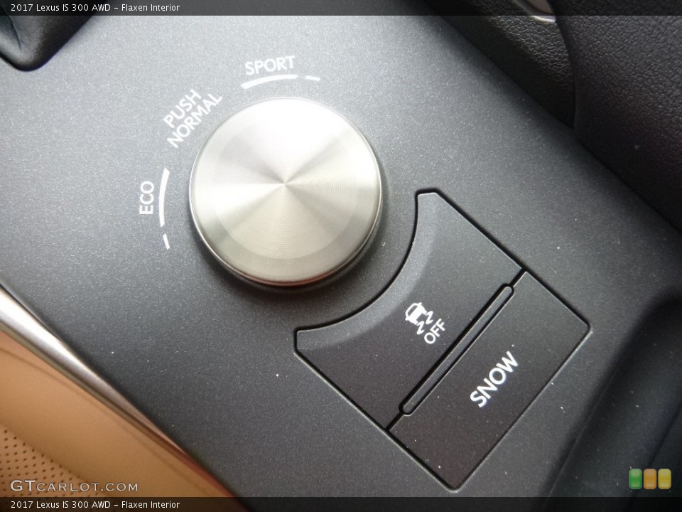 Flaxen Interior Controls for the 2017 Lexus IS 300 AWD #118138971