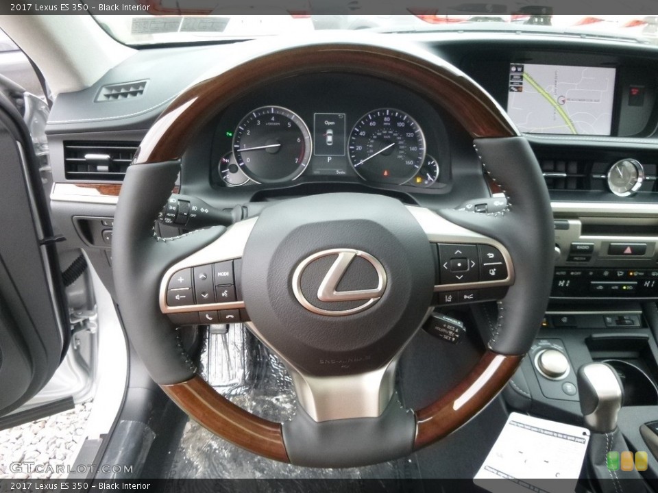 Black Interior Steering Wheel for the 2017 Lexus ES 350 #118142808