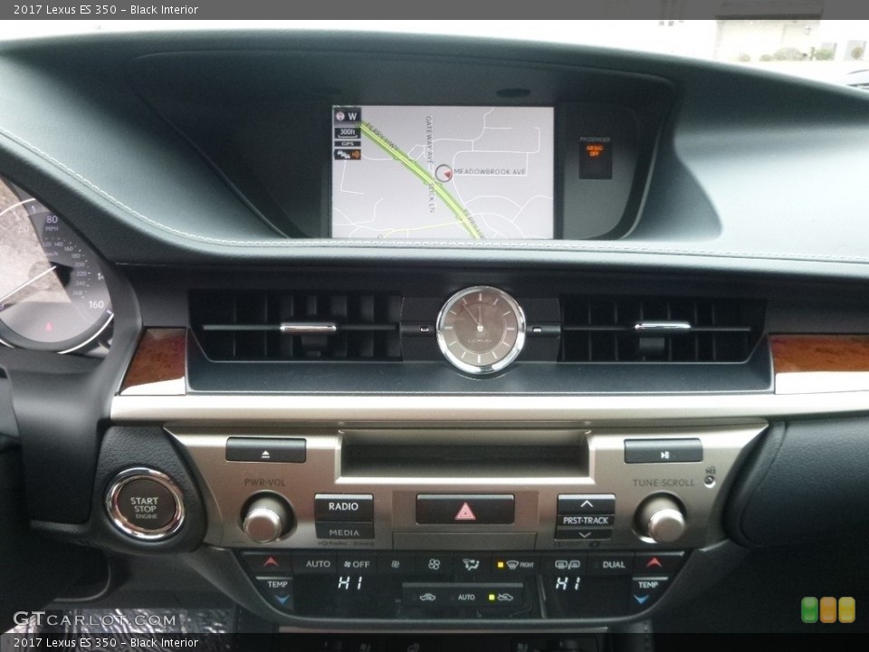 Black Interior Controls for the 2017 Lexus ES 350 #118142832