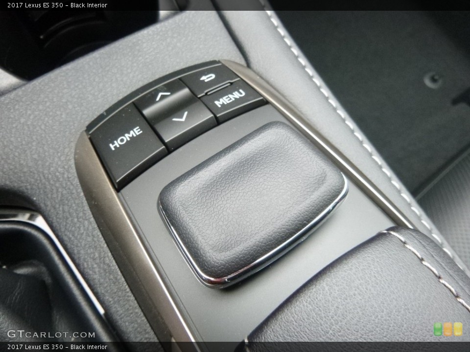 Black Interior Controls for the 2017 Lexus ES 350 #118142886