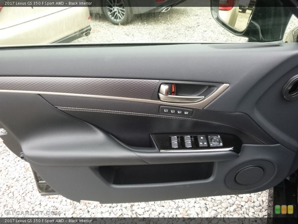 Black Interior Door Panel for the 2017 Lexus GS 350 F Sport AWD #118143504