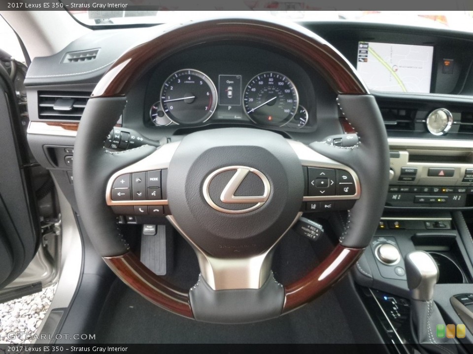 Stratus Gray Interior Steering Wheel for the 2017 Lexus ES 350 #118145100