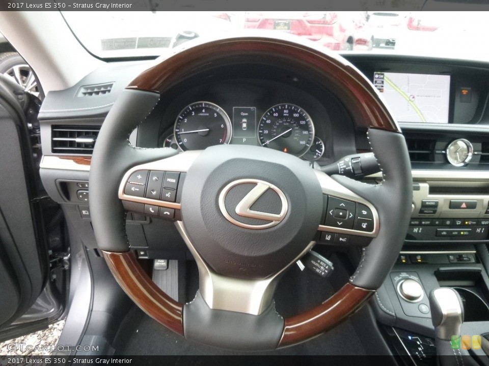 Stratus Gray Interior Steering Wheel for the 2017 Lexus ES 350 #118145490