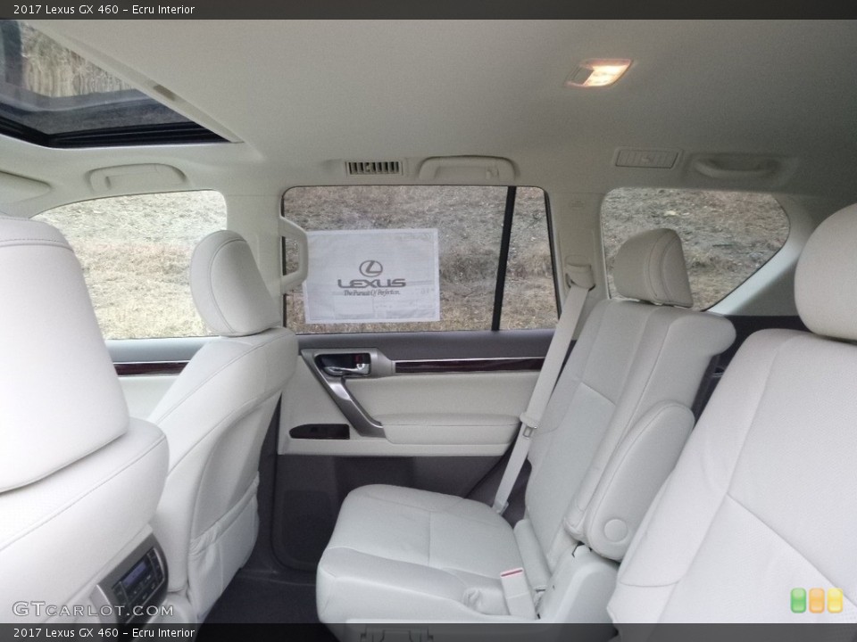 Ecru Interior Rear Seat for the 2017 Lexus GX 460 #118145795