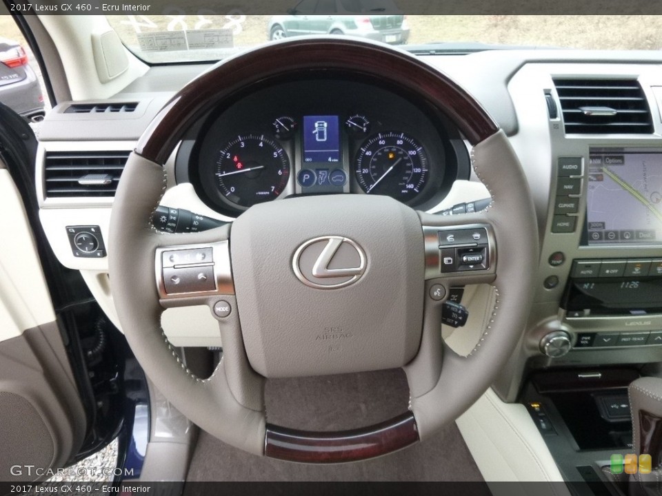 Ecru Interior Steering Wheel for the 2017 Lexus GX 460 #118145907