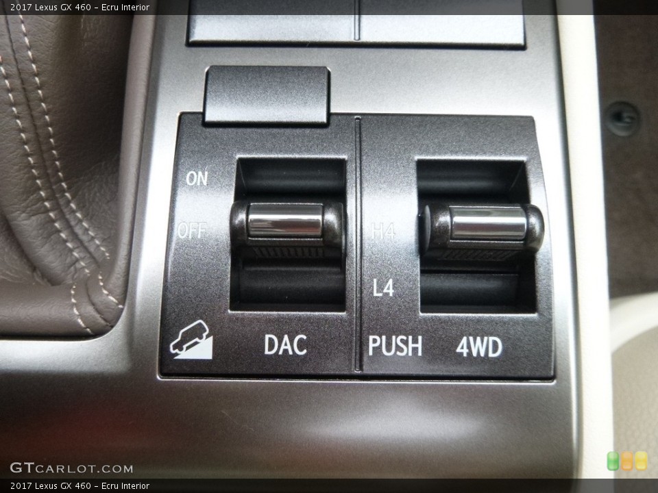 Ecru Interior Controls for the 2017 Lexus GX 460 #118145958
