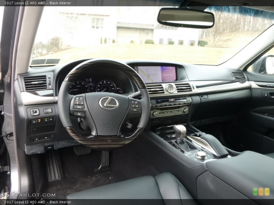 Black 2017 Lexus LS Interiors