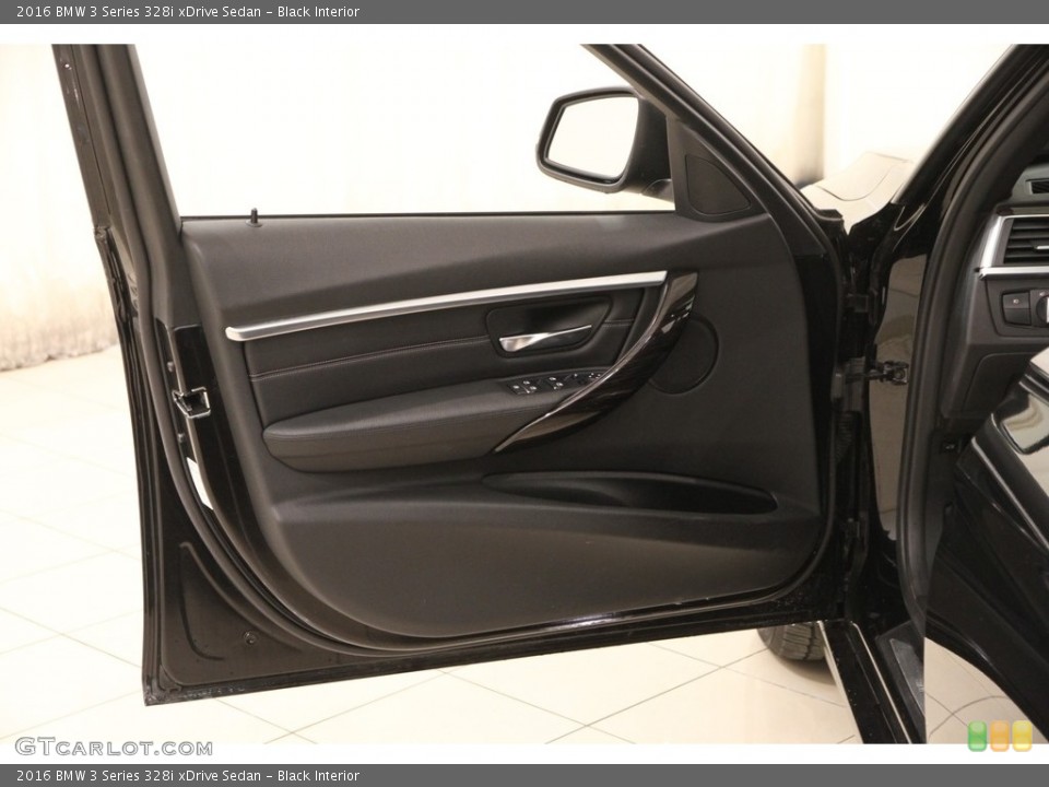Black Interior Door Panel for the 2016 BMW 3 Series 328i xDrive Sedan #118153194