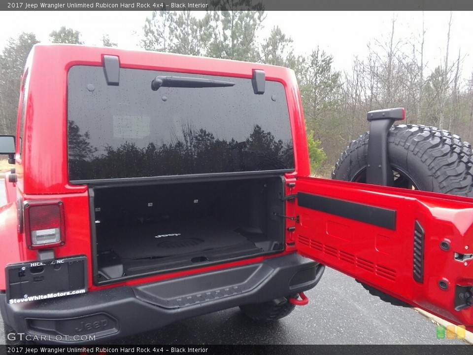 Black Interior Trunk for the 2017 Jeep Wrangler Unlimited Rubicon Hard Rock 4x4 #118156179