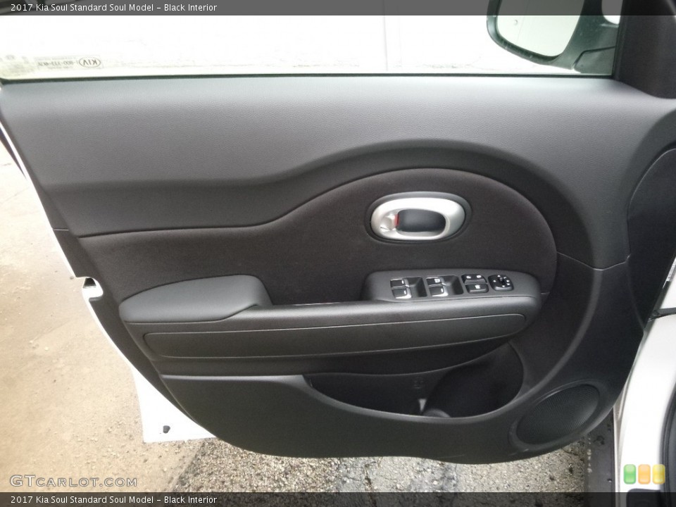 Black Interior Door Panel for the 2017 Kia Soul  #118158393