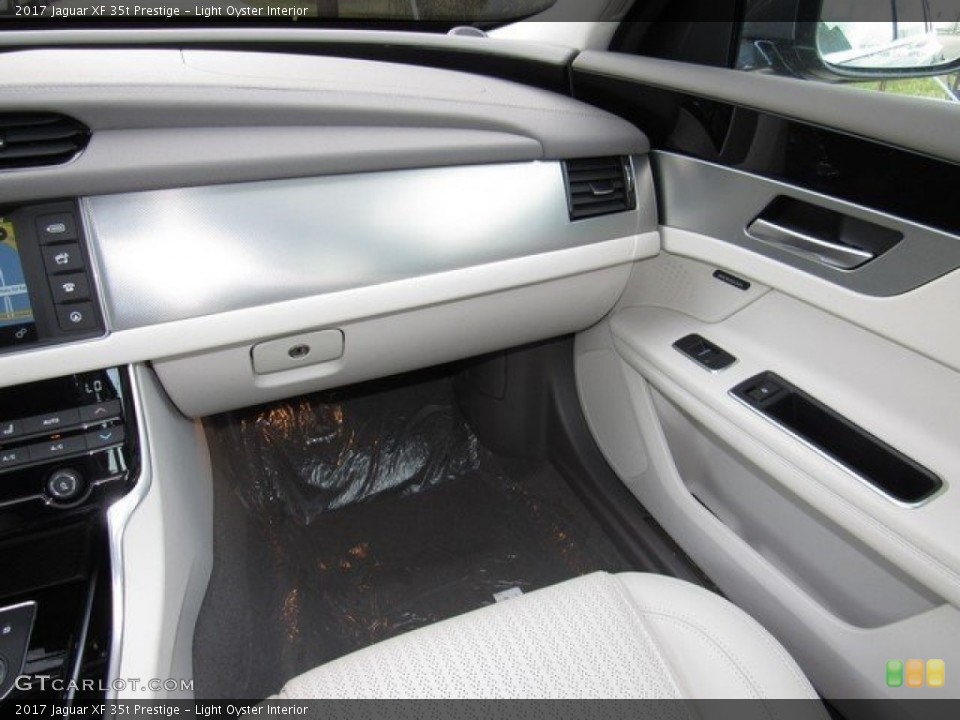 Light Oyster Interior Dashboard for the 2017 Jaguar XF 35t Prestige #118160553