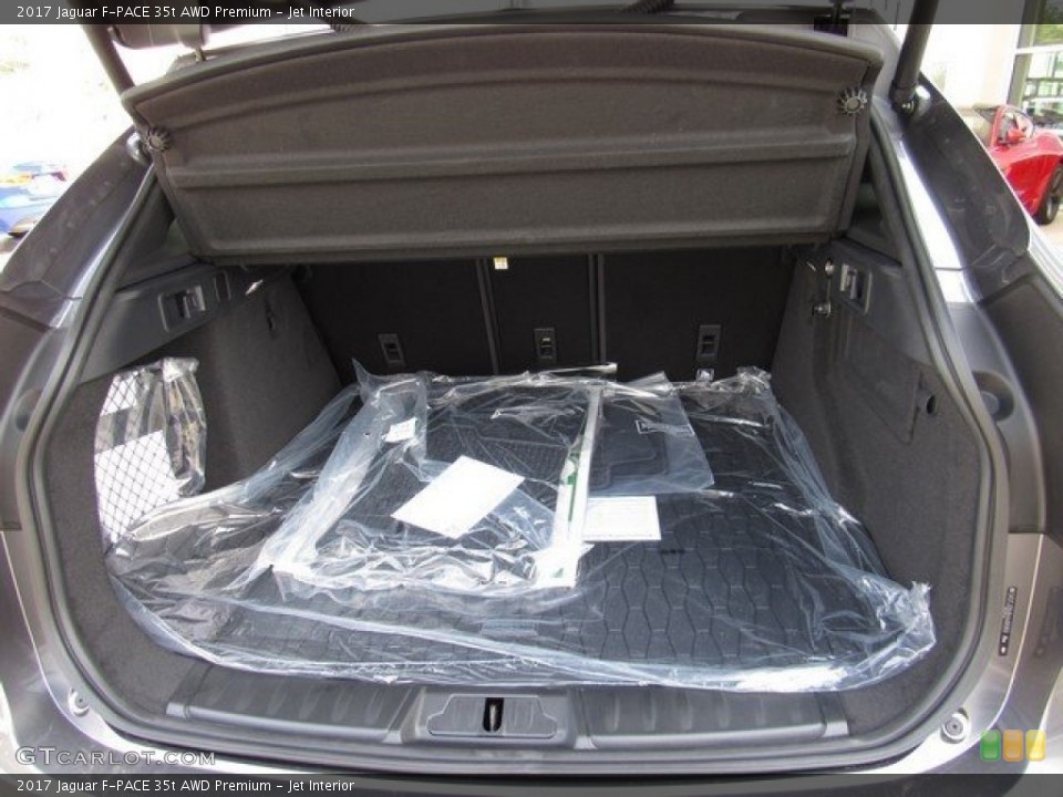 Jet Interior Trunk for the 2017 Jaguar F-PACE 35t AWD Premium #118162260