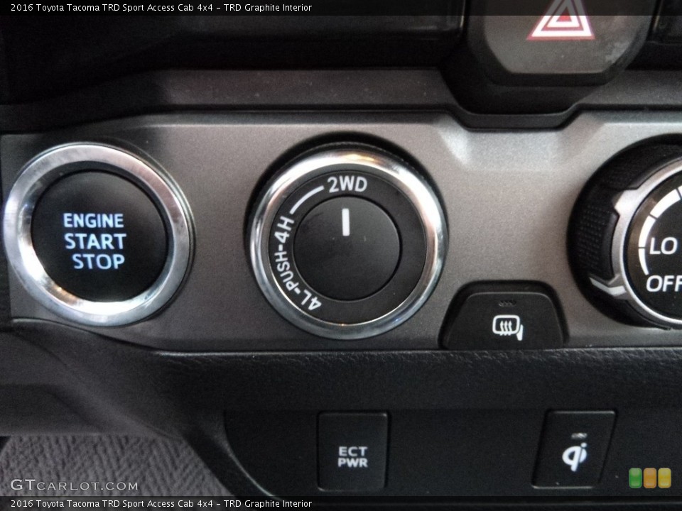 TRD Graphite Interior Controls for the 2016 Toyota Tacoma TRD Sport Access Cab 4x4 #118162935