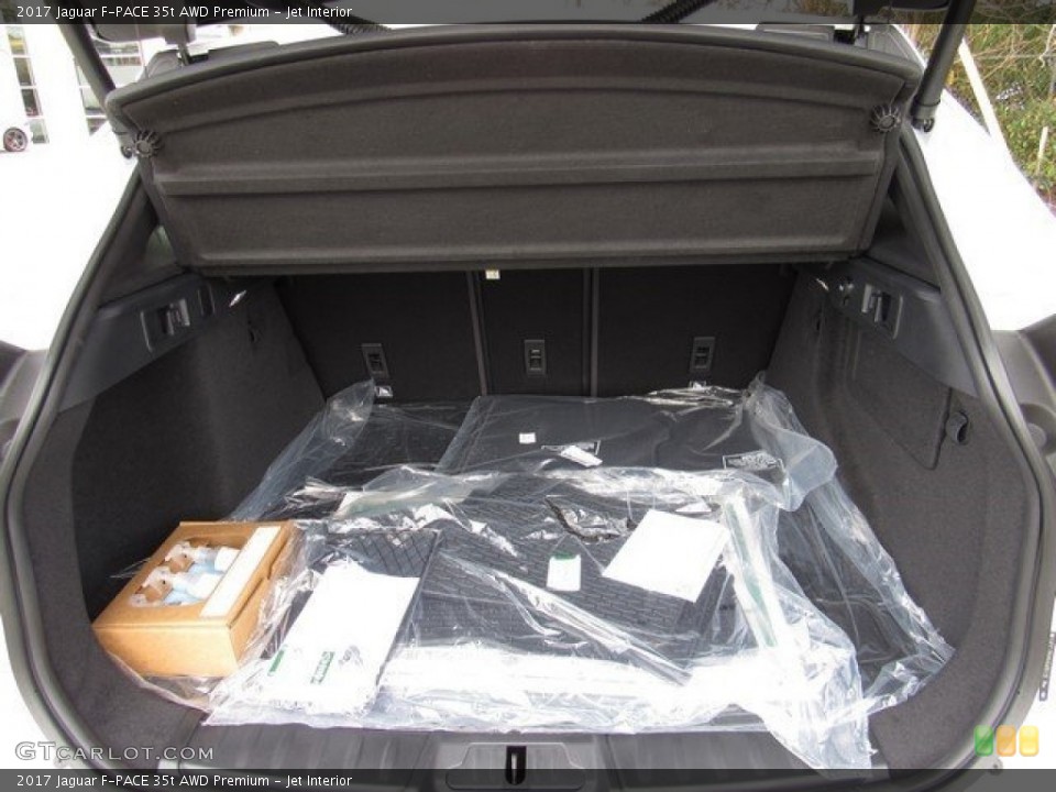 Jet Interior Trunk for the 2017 Jaguar F-PACE 35t AWD Premium #118163163