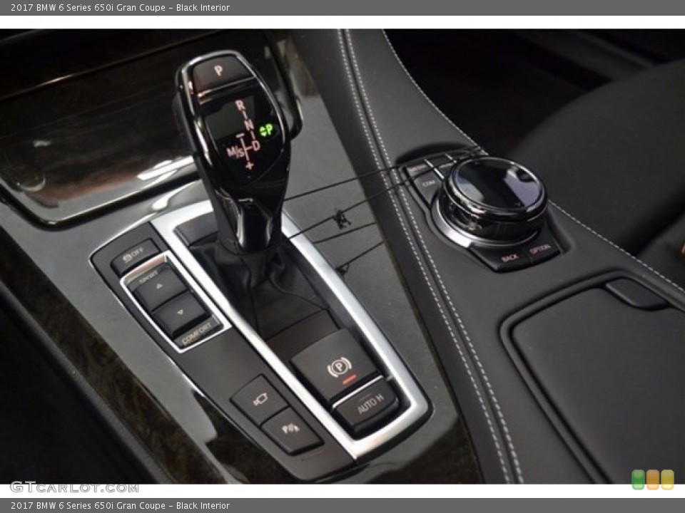Black Interior Transmission for the 2017 BMW 6 Series 650i Gran Coupe #118164049