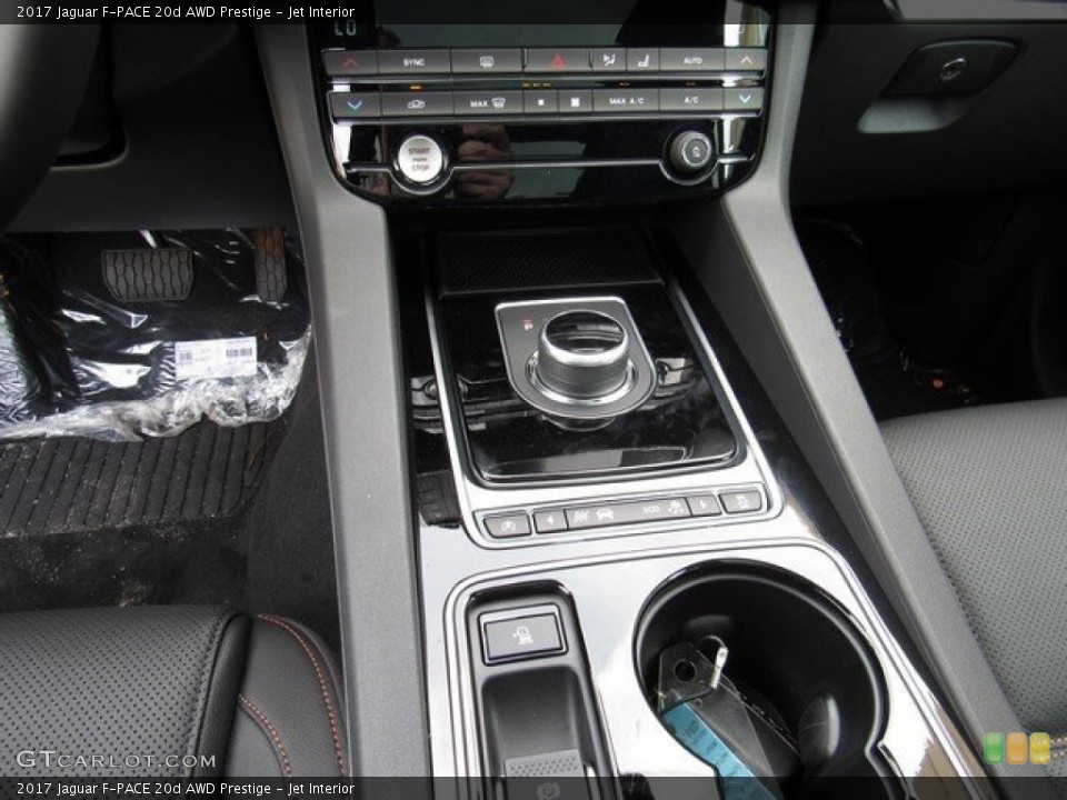 Jet Interior Transmission for the 2017 Jaguar F-PACE 20d AWD Prestige #118165053