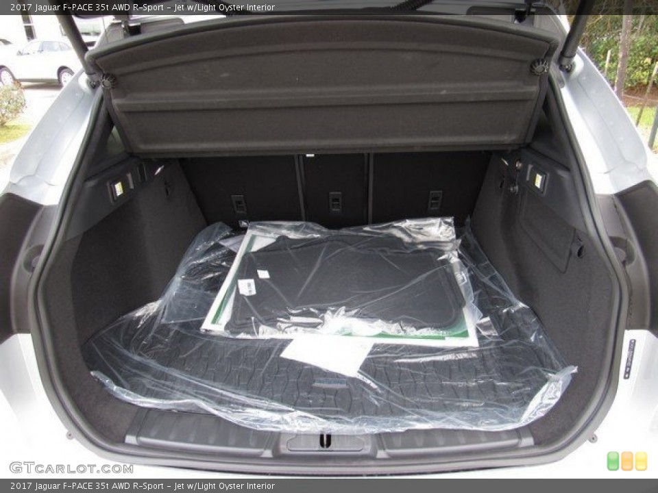 Jet w/Light Oyster Interior Trunk for the 2017 Jaguar F-PACE 35t AWD R-Sport #118165449