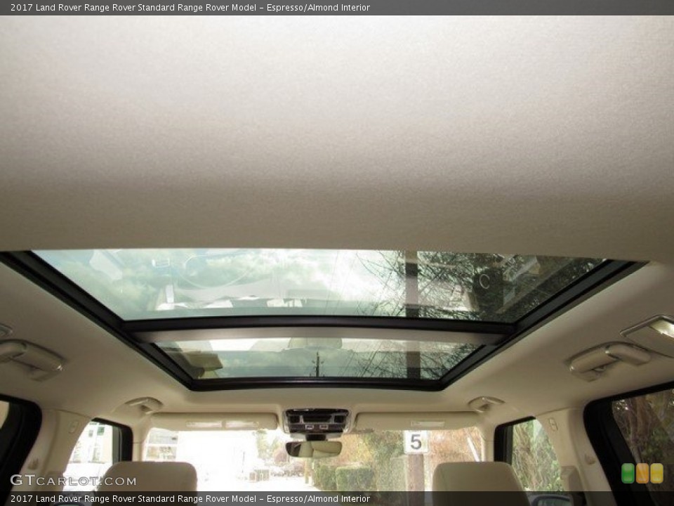 Espresso/Almond Interior Sunroof for the 2017 Land Rover Range Rover  #118165920