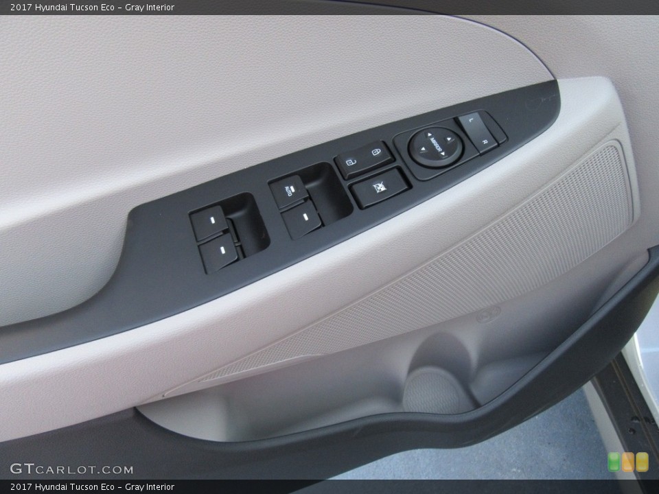 Gray Interior Controls for the 2017 Hyundai Tucson Eco #118169199