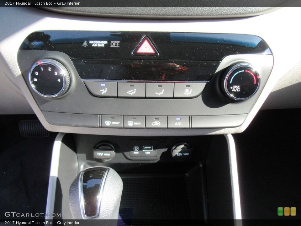 Gray Interior Controls for the 2017 Hyundai Tucson Eco #118169385