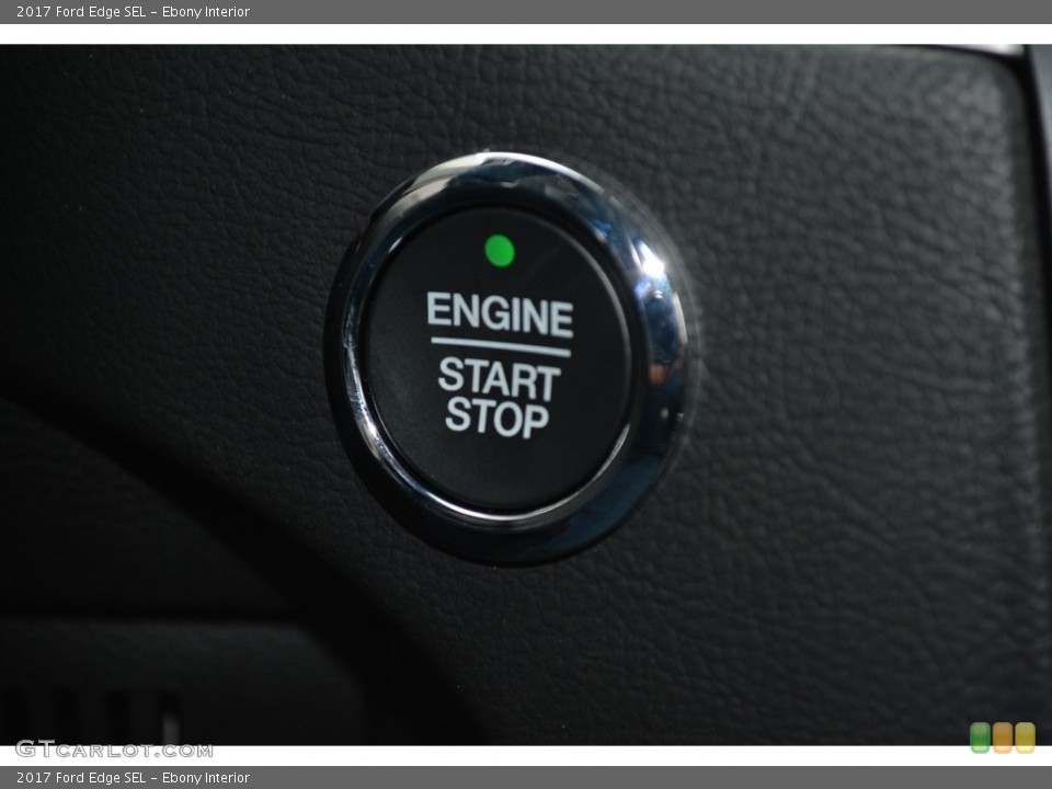 Ebony Interior Controls for the 2017 Ford Edge SEL #118169880