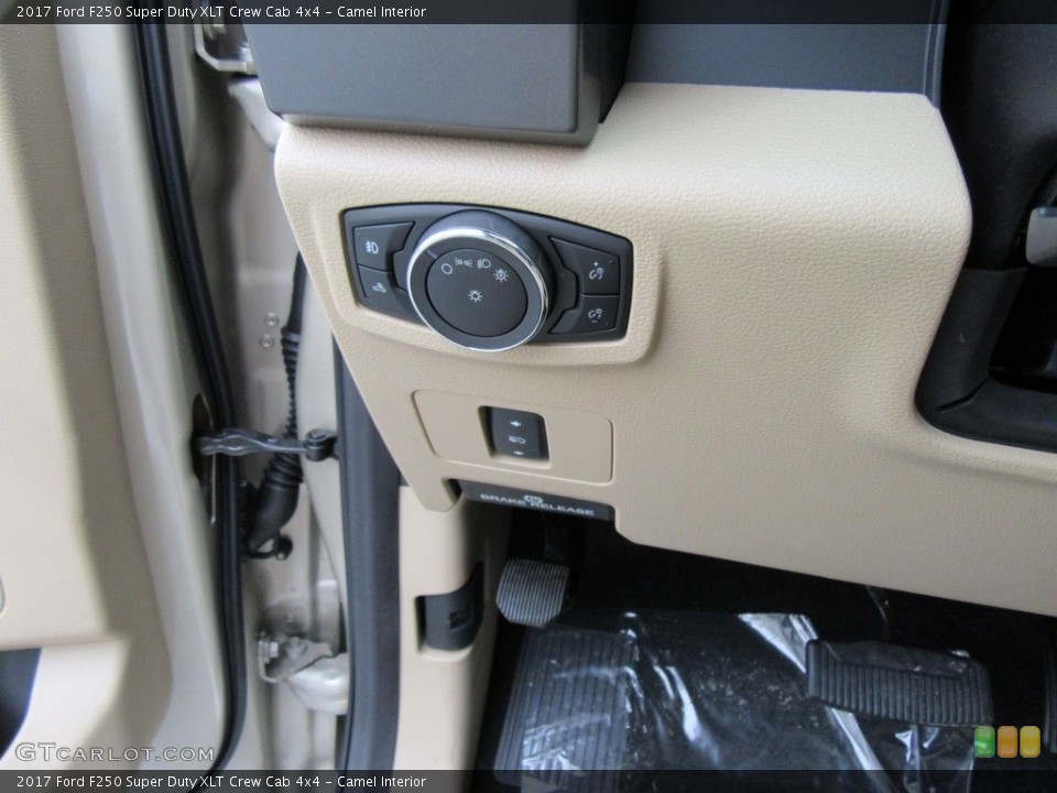 Camel Interior Controls for the 2017 Ford F250 Super Duty XLT Crew Cab 4x4 #118171353