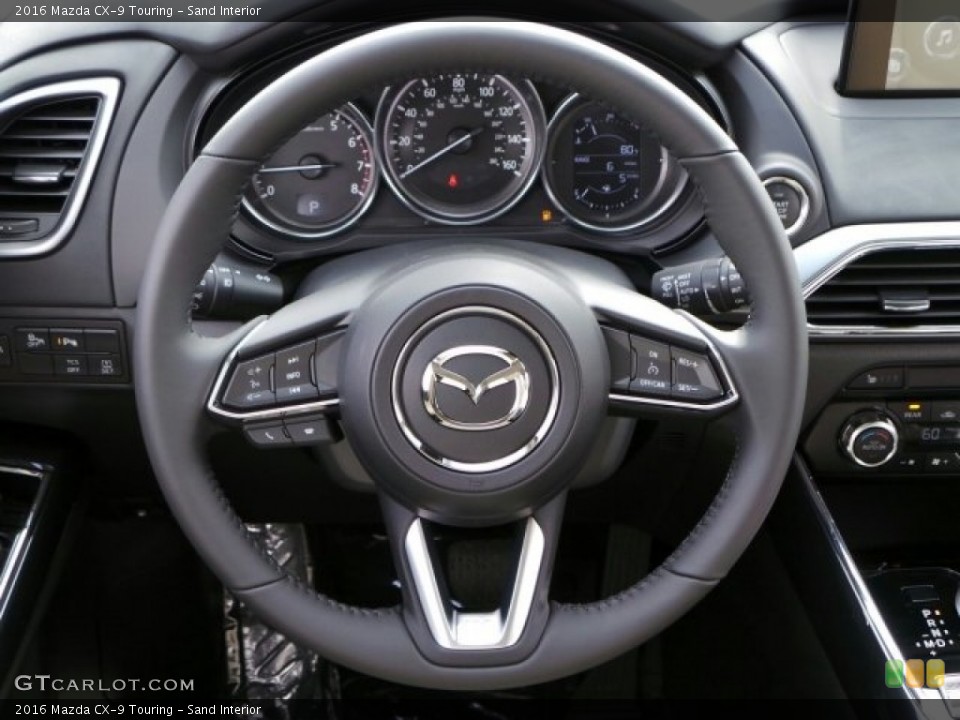 Sand Interior Steering Wheel for the 2016 Mazda CX-9 Touring #118173543