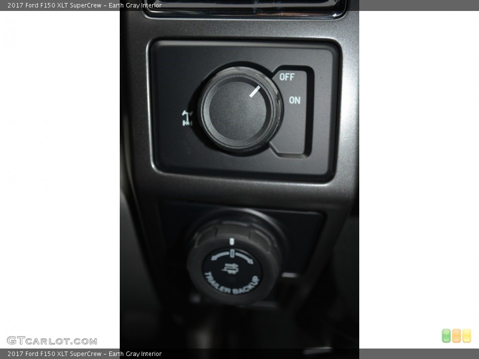 Earth Gray Interior Controls for the 2017 Ford F150 XLT SuperCrew #118174608