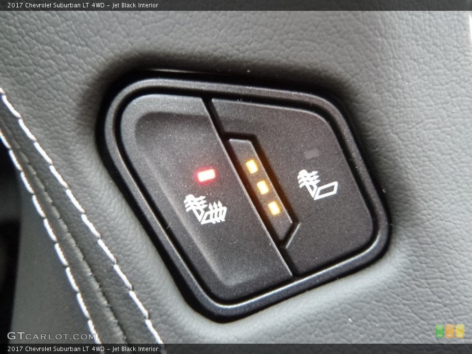 Jet Black Interior Controls for the 2017 Chevrolet Suburban LT 4WD #118187615