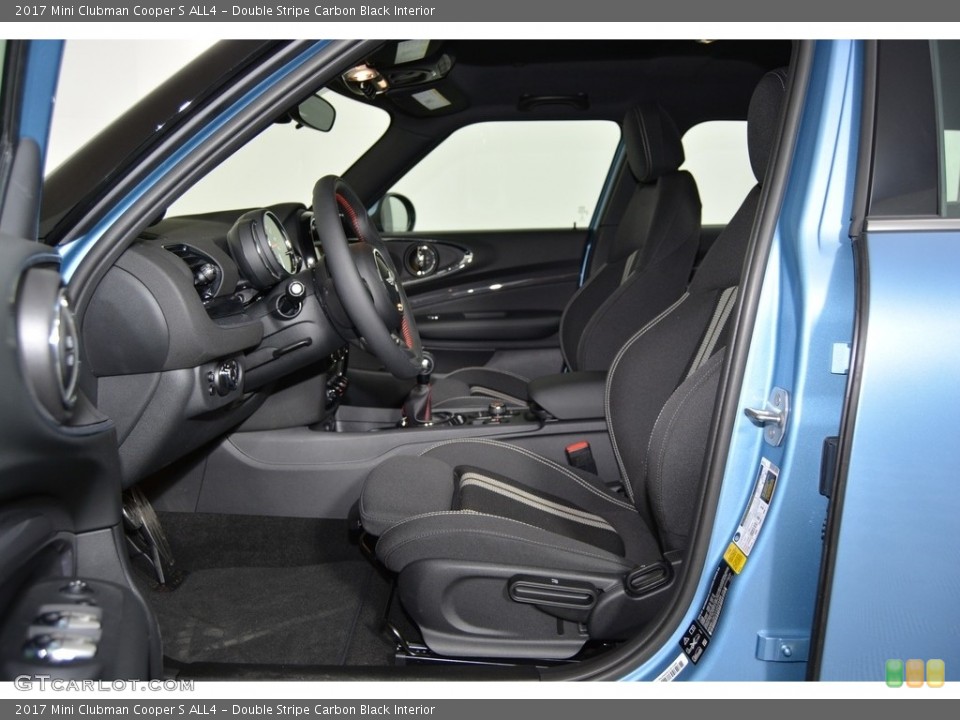 Double Stripe Carbon Black Interior Photo for the 2017 Mini Clubman Cooper S ALL4 #118189700