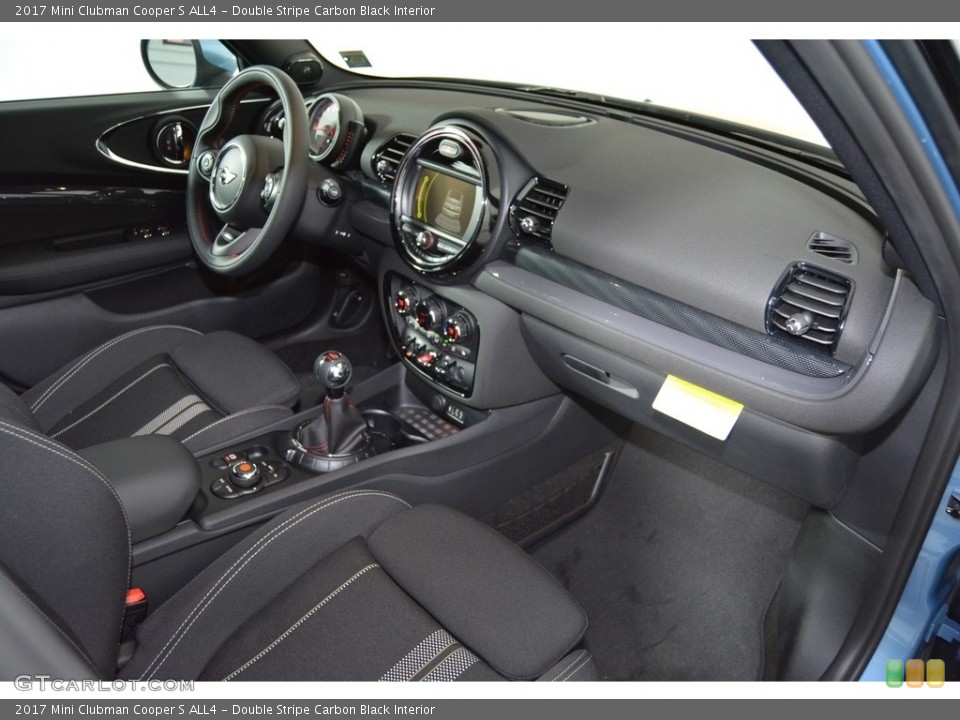 Double Stripe Carbon Black Interior Photo for the 2017 Mini Clubman Cooper S ALL4 #118189751