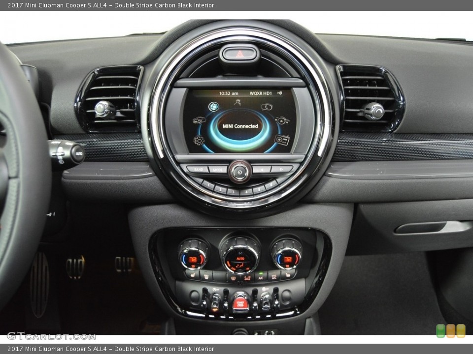 Double Stripe Carbon Black Interior Controls for the 2017 Mini Clubman Cooper S ALL4 #118189817