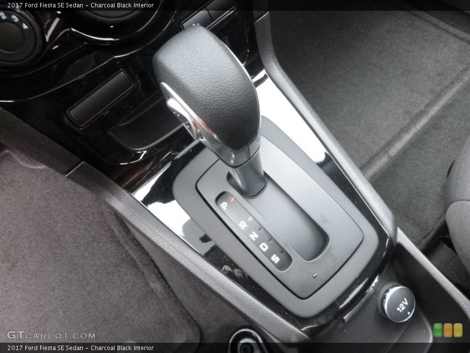 Charcoal Black Interior Transmission for the 2017 Ford Fiesta SE Sedan #118191551